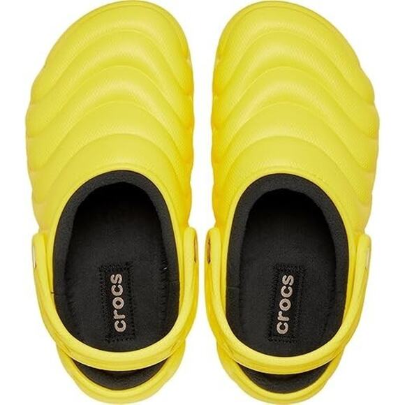 Crocs 210059-77J Classic Lined Overpuff Clog Cyber Yellow Size US M8 / W10 New main image 11